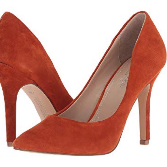 burnt orange heels